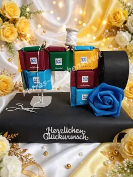 Schokoladen Nähmaschine zum Geburtstag